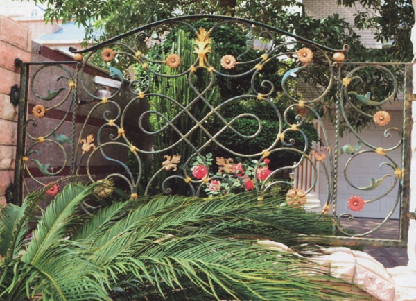 自貢花園防護欄杆