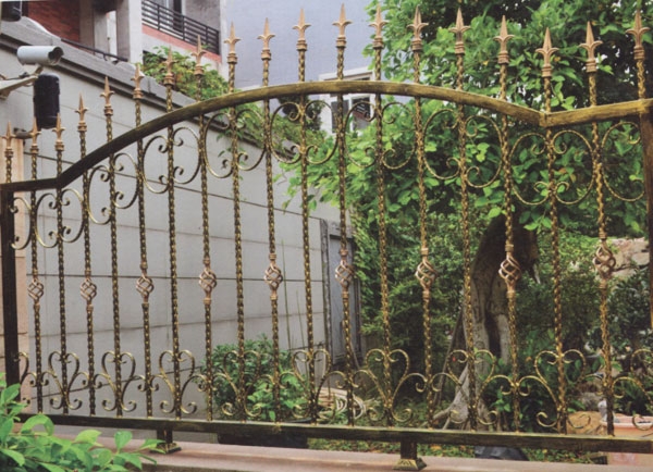 畢節花園鐵藝防護欄杆